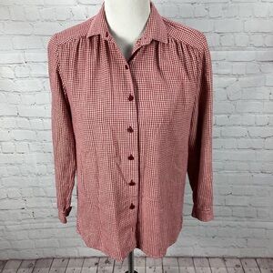 Vintage Rustic Outfitters Western Shirt‎ Women’s Small Girls XL Reddish Pink Tan